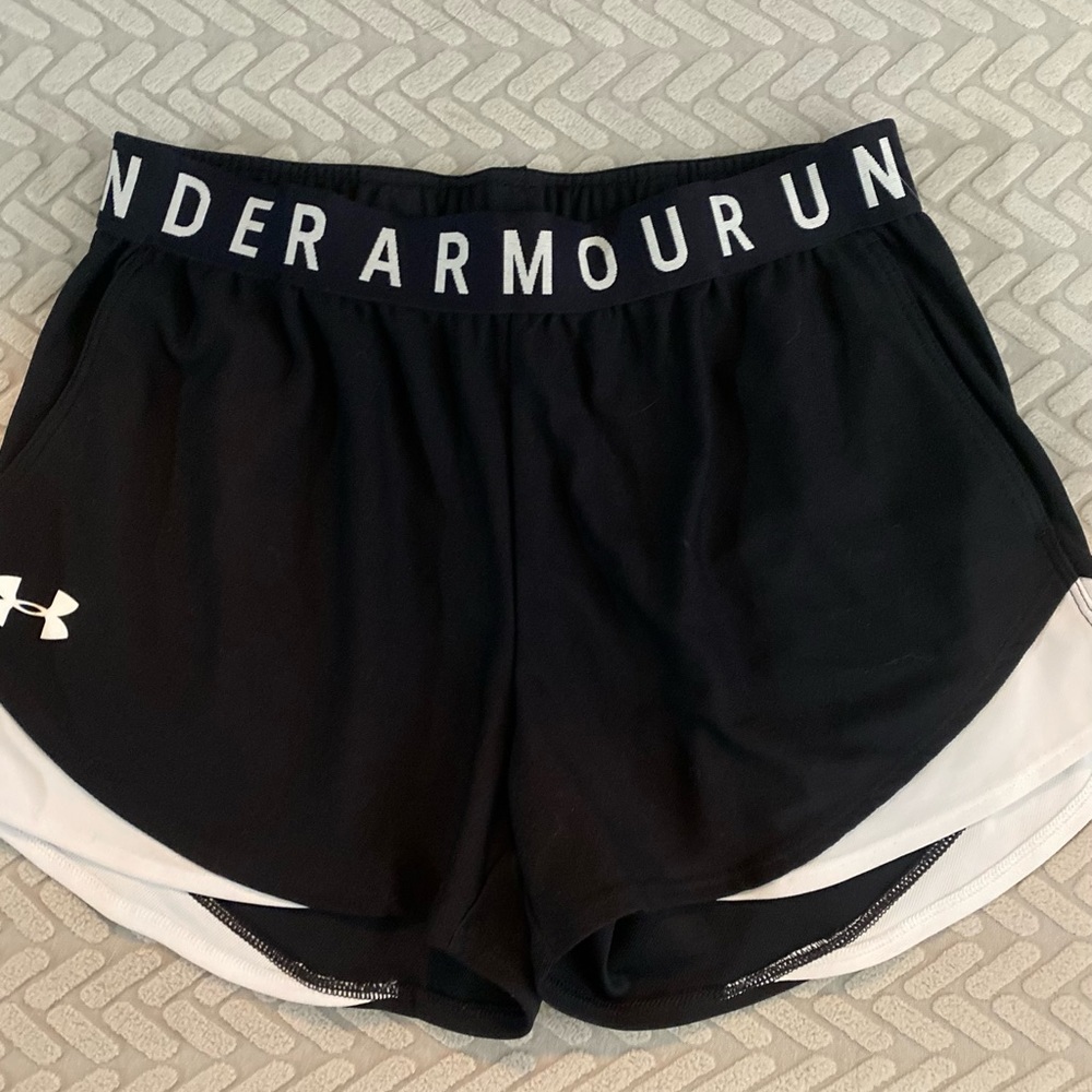 Under Armour Black & White Shorts